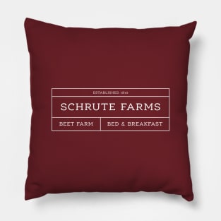 Schrute Farms Bed & Breakfast Pillow