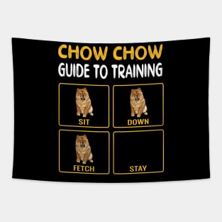 Chow Chow Guide To Training Dog Obedience Tapestry