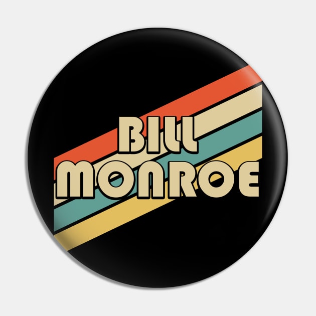 Vintage 80s Bill Monroe Pin by Rios Ferreira