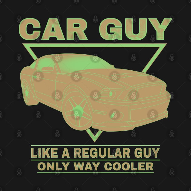 Car Guy Retro Styled by SunGraphicsLab