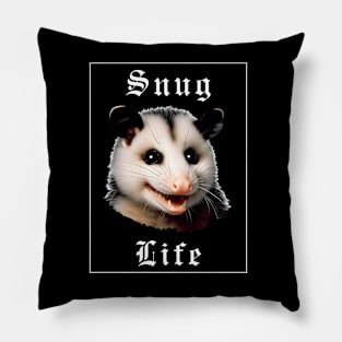 Snug life possum Pillow