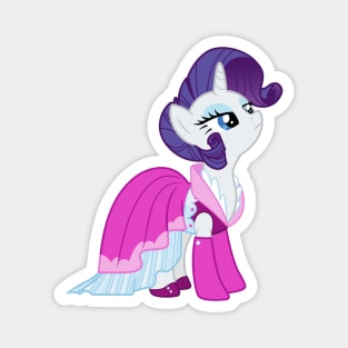 Rarity in a pink dress 4 Magnet