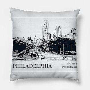 Philadelphia - Pennsylvania Pillow