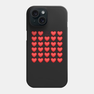 HEARTS FOR VALENTINES OR ANY OCCASION TO SHARE YOUR LOVE Phone Case