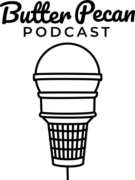 Butter Pecan Vertical Cone Kids T-Shirt by Butter Pecan Podcast