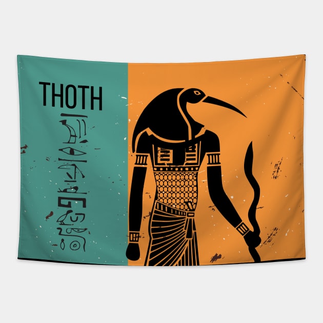 Thoth Tapestry by tmbakerdesigns