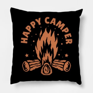 Happy camper Pillow