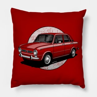 My drawing of the popular Spanish utility car "Ochoymedio" Pillow