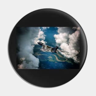 Parting The Clouds Pin