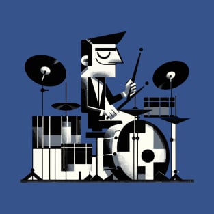 Urban Tempo: The Jazz Drummer T-Shirt