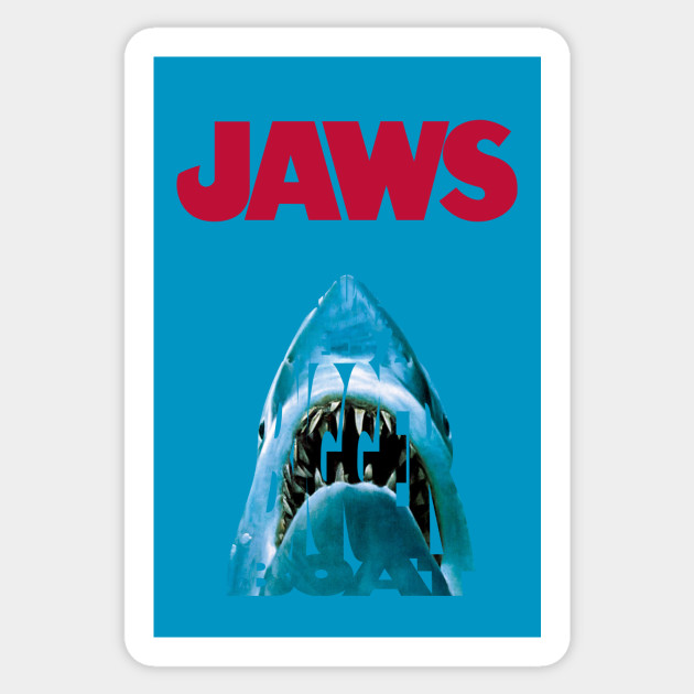 Jaws - You're Gonna Need a Bigger Boat - quote - Jaws - Sticker