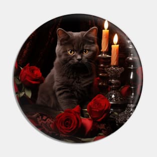 Mystic British Shorthair Kitten Pin