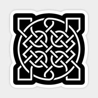 Celtic Ornamental Knot Geometric Design 4 Magnet