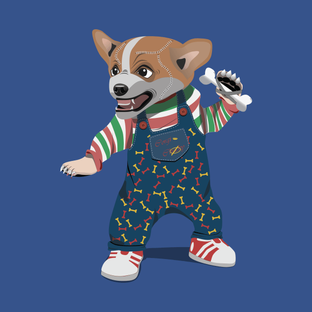 Corgi no Chucky by Kanom-Tom