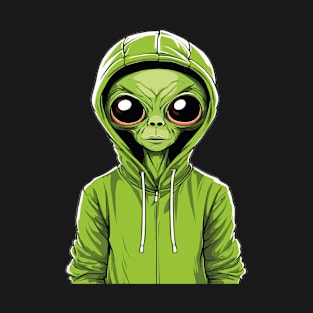 This Is My Human Custome I'm Really An Alien T-Shirt