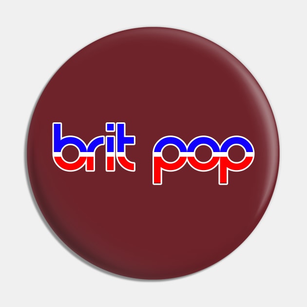 BRIT POP Pin by KIMIDIGI