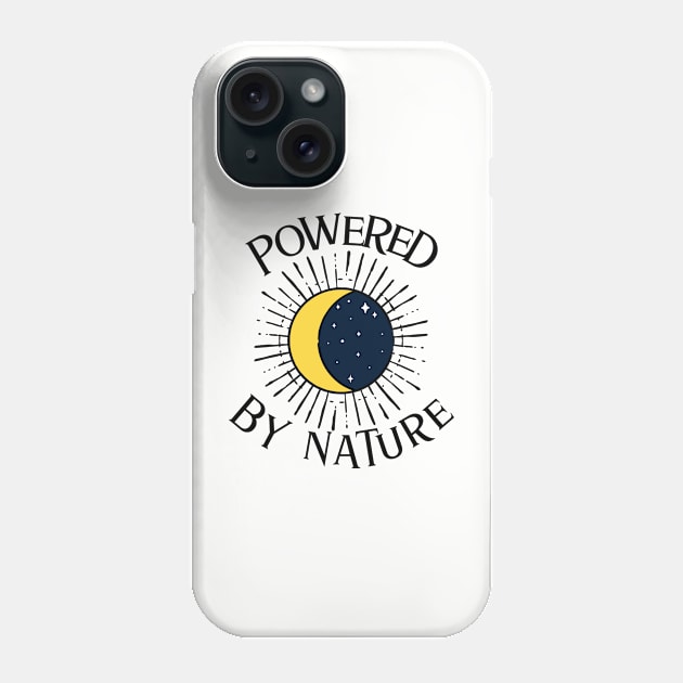 Good vibes, witchy style powered by nature! Phone Case by DQOW