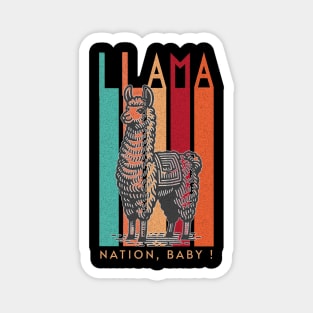 LLama Nation Magnet