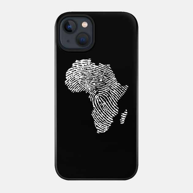 Black History Month Black Lives Matter African Roots Map - Black History Month - Phone Case