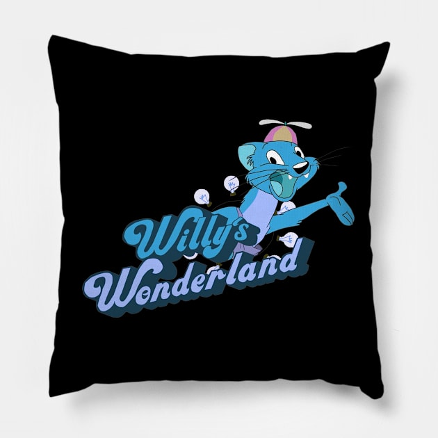 Willy's Wonderland Pillow by supercute