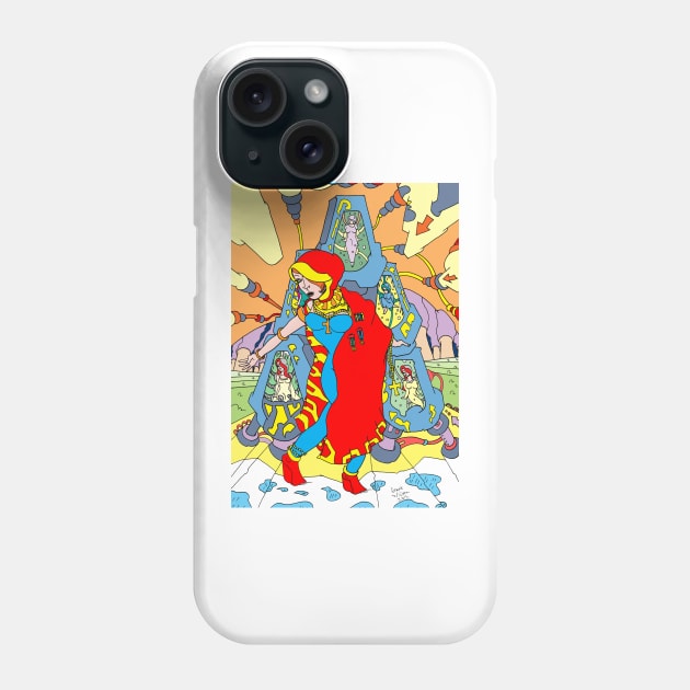 Suspension  [Pen Drawn Fantasy Figure Illustration] Phone Case by grantwilson