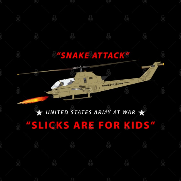 AH-1 Cobra - Snake Attack - Slicks are for Kids by twix123844