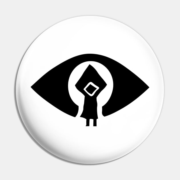 Little Nightmares black Pin by WBW