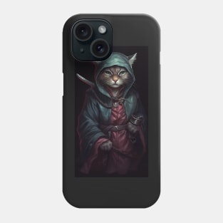 Warrior Kitten Monk Phone Case