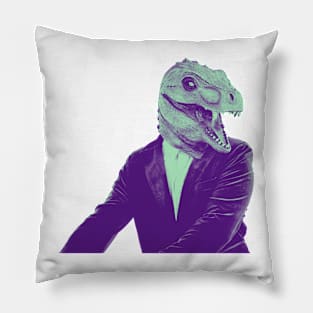 Lizard Head Man Pillow