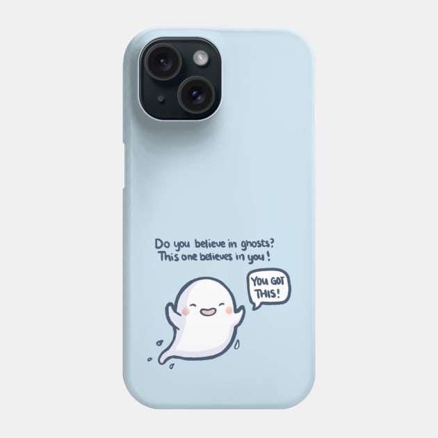 Do you believe in Ghosts Phone Case by mschibious