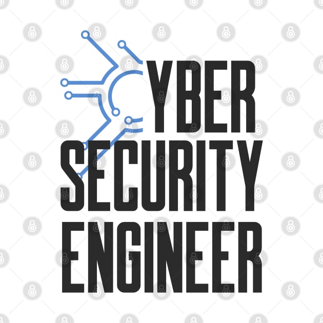 Cyber Security Engineer Blue Circuits by FSEstyle