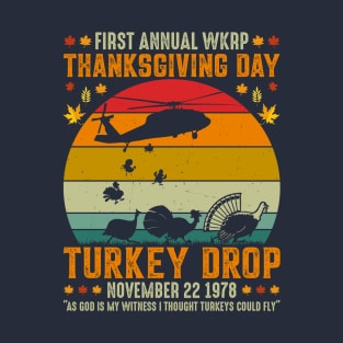 Wkrp Turkey Drop T-Shirt