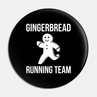 Gingerbread Running Team Pin