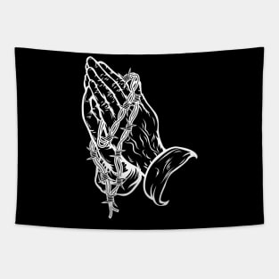 Praying Hand Tapestry