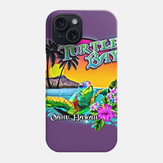 Turtle Bay Phone Case by Digitanim8tor