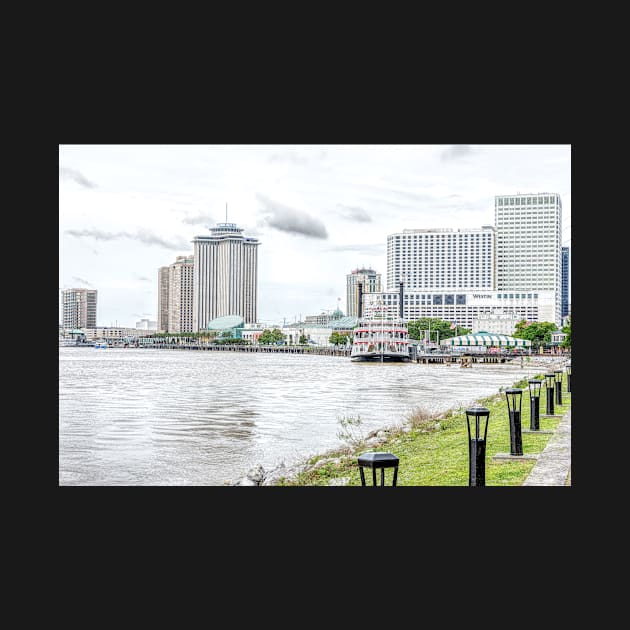 New Orleans Riverwalk by Debra Martz by Debra Martz