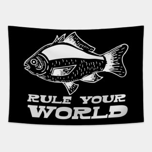 Rule Your World - Fishing Lover Tapestry