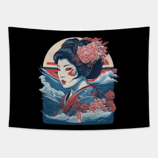 Geisha Sea Tapestry