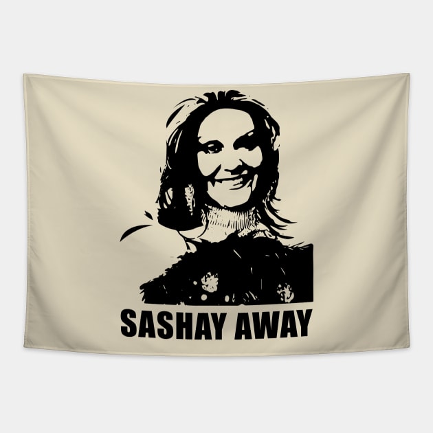 Kitara, Sashay Away Tapestry by NickiPostsStuff