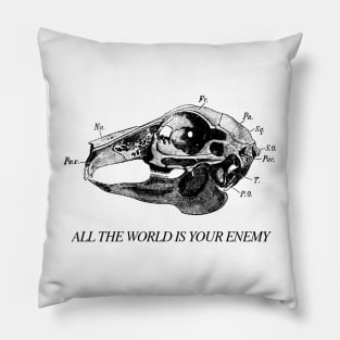 All The World Is Your Enemy Pillow