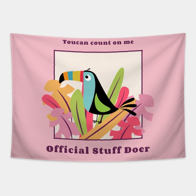 Official Stuff Doer Tapestry by NewenergyDesign