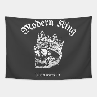 Skull King Reign Forever Tapestry