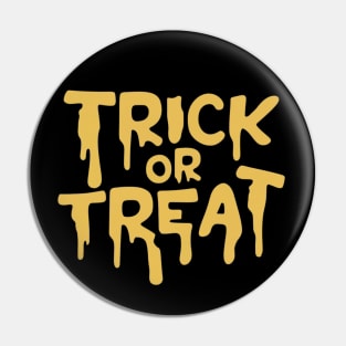 Trick or Treat Halloween Cute Pin