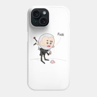 Witcher dropped his ice cream Phone Case