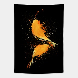 watercolor fish Tapestry