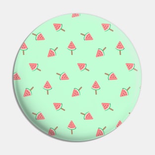 Mini Watermelon Ice Cream Pattern Pin