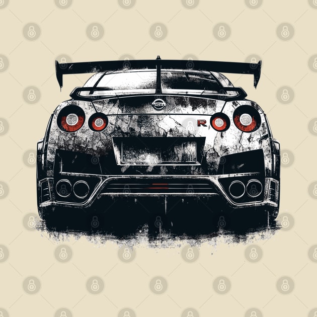 Nissan GTR by Vehicles-Art