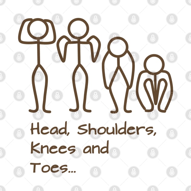 Stickman / Head, shoulders, knees and toes... by DesignTree