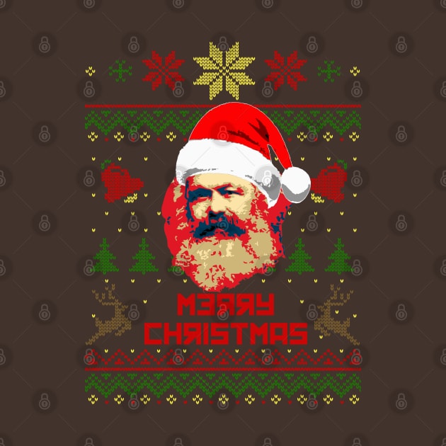 Karl Marx Merry Christmas by Nerd_art