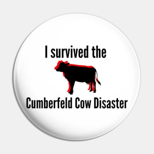 Beef and Dairy Network Cumberfeld Cow Disaster Pin